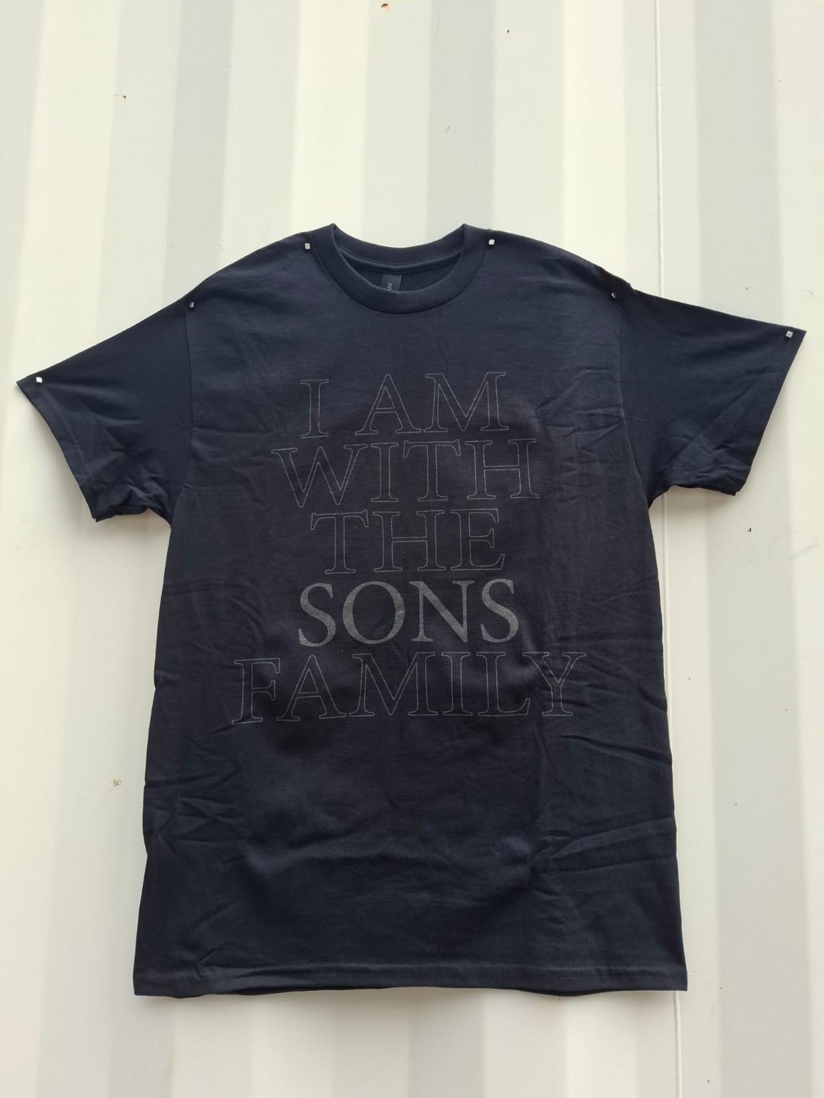 96.3 Sons - I'm With The Sons Family Black Tee